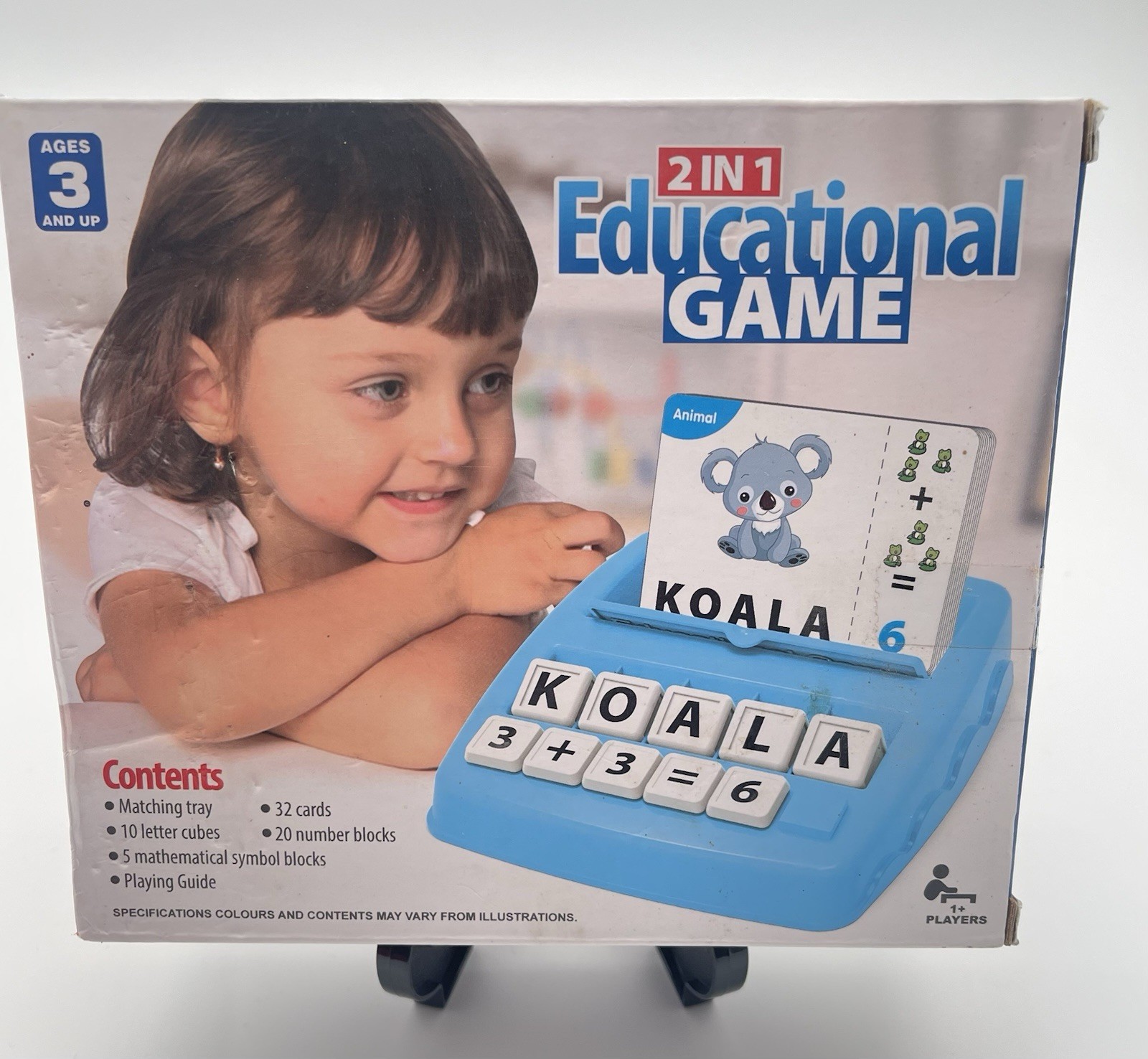 2 in 1 Educational Game Age 3+ Different Patterns New Sealed
