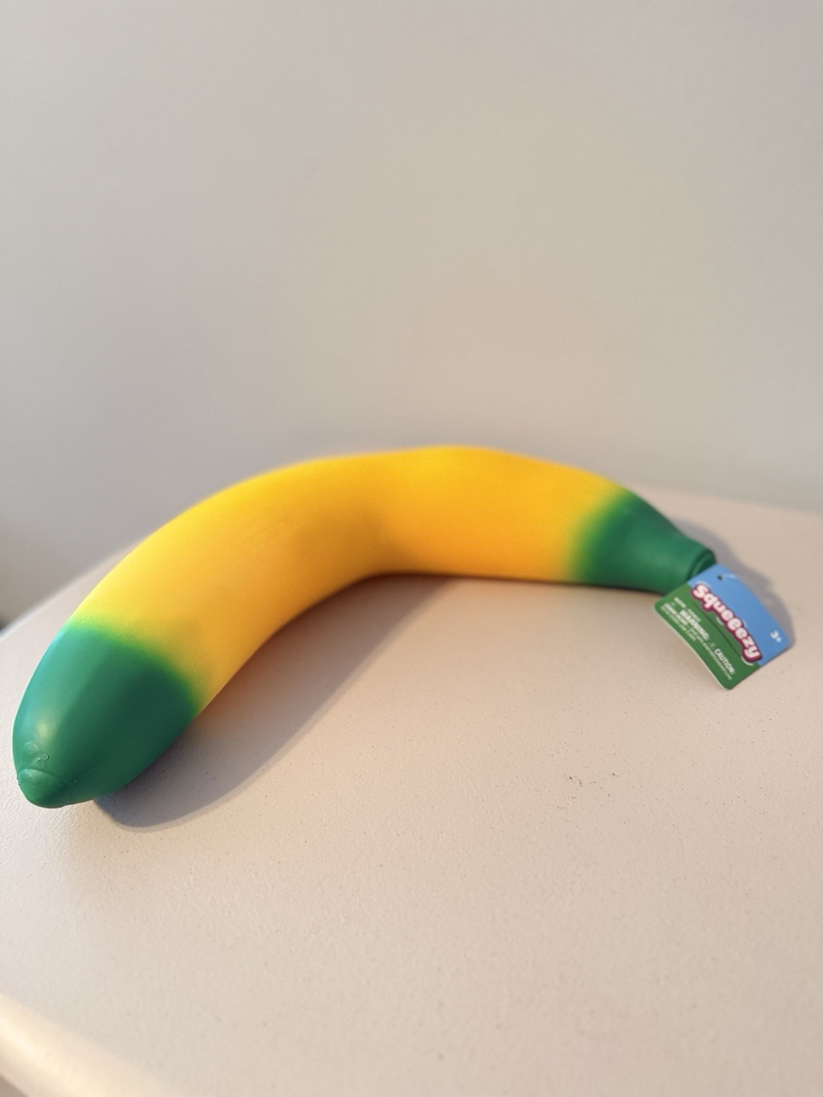 Jumbo Squishy Banana Sunny Days Giant Squeeezy Toymendous Large Toy NEW Squeeze