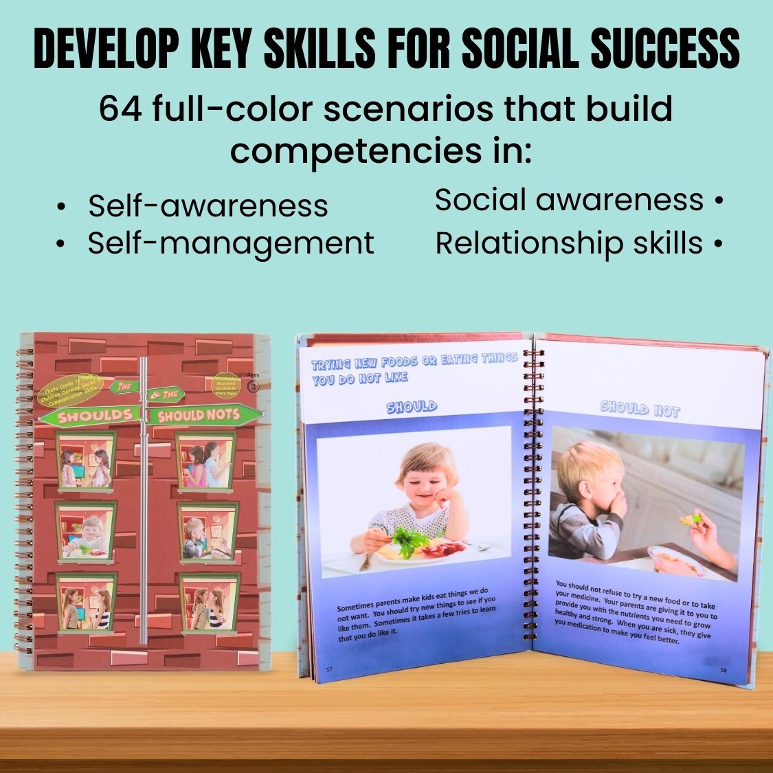 Social Skills Book: Boost Social & Communication Skills; Autism; ADHD