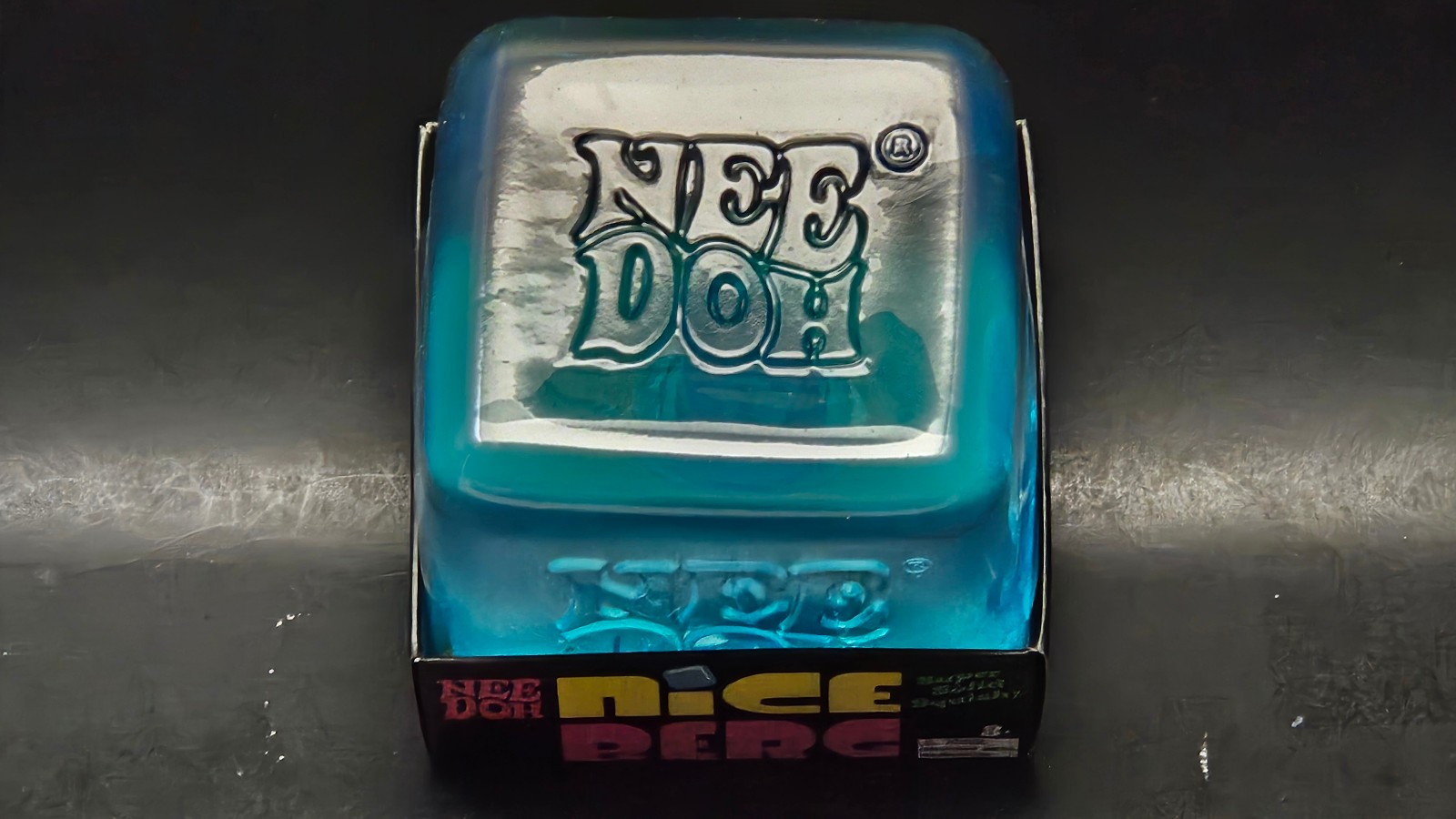 Schylling Nee Doh Nice Berg Super Solid Squish Toys Blue +++++++++++++++++++++++