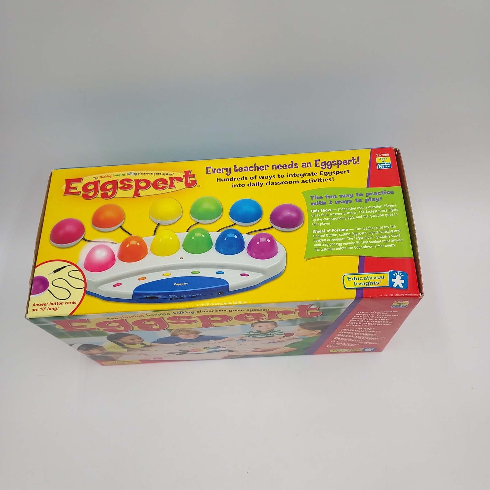 Eggspert Buzzer Game EI-7880 Teacher Quiz Game Educational Wired School