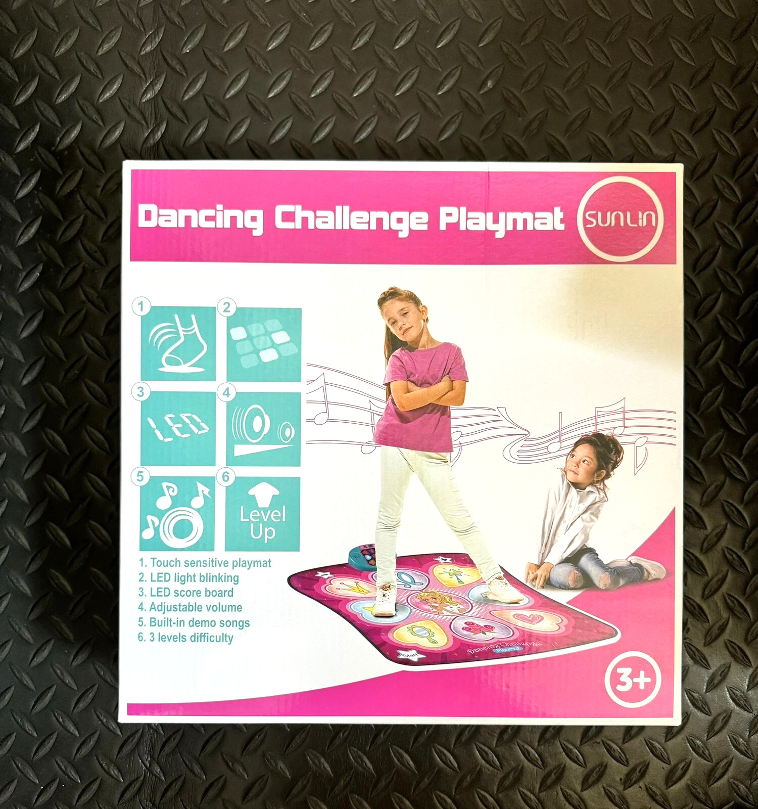 Sunlin Dancing Challenge Playmat Brand New in Box Touch Sensitive LED