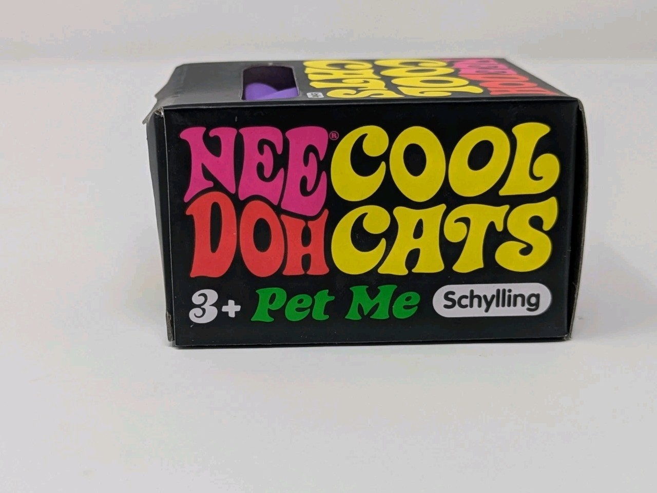 NeeDoh Purple Cool Cats Squishy Fidget Toy Stress Balls Sensory Toy NEW Tiktok