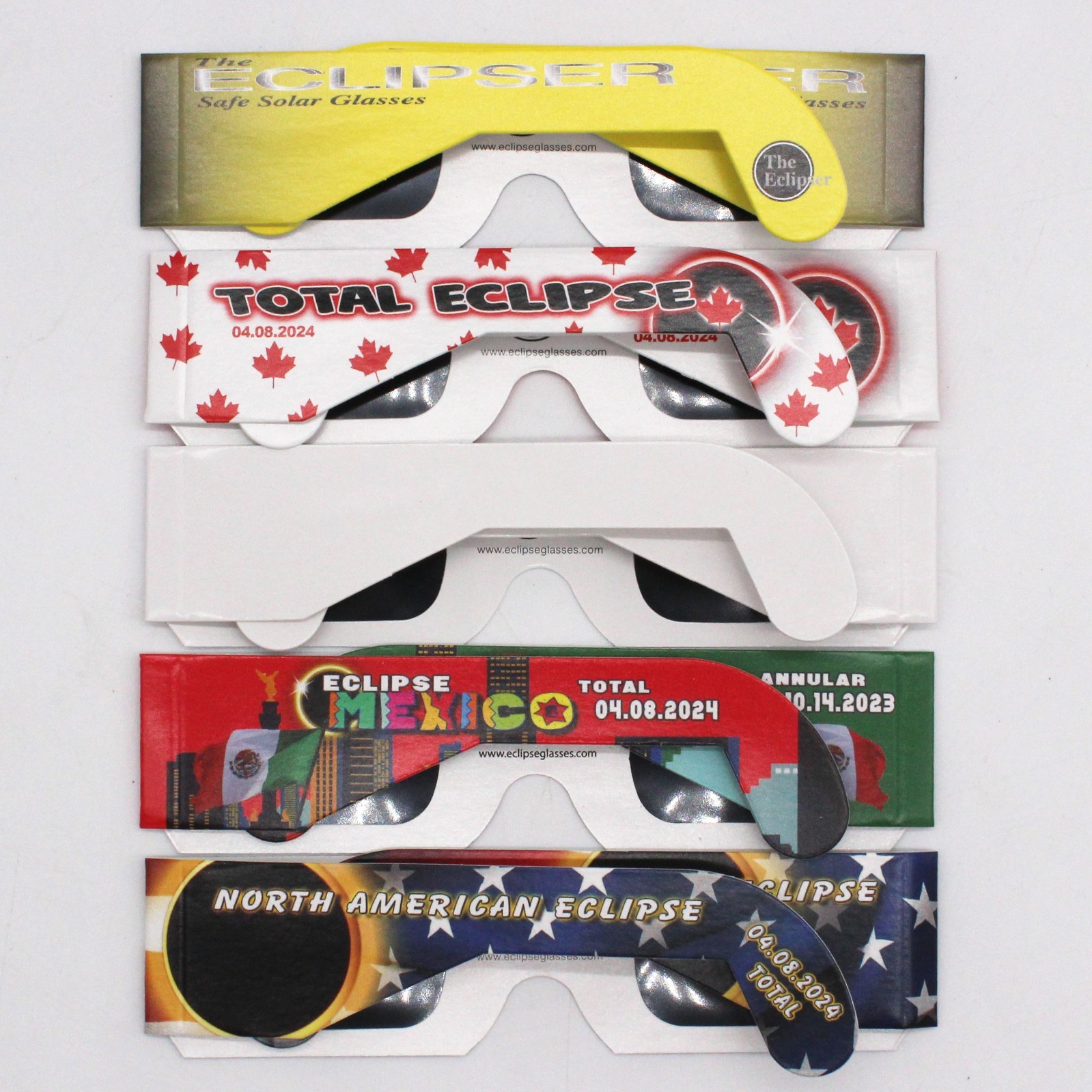 Certified Solar Eclipse Glasses Safe for Direct Sun by American Paper Optics