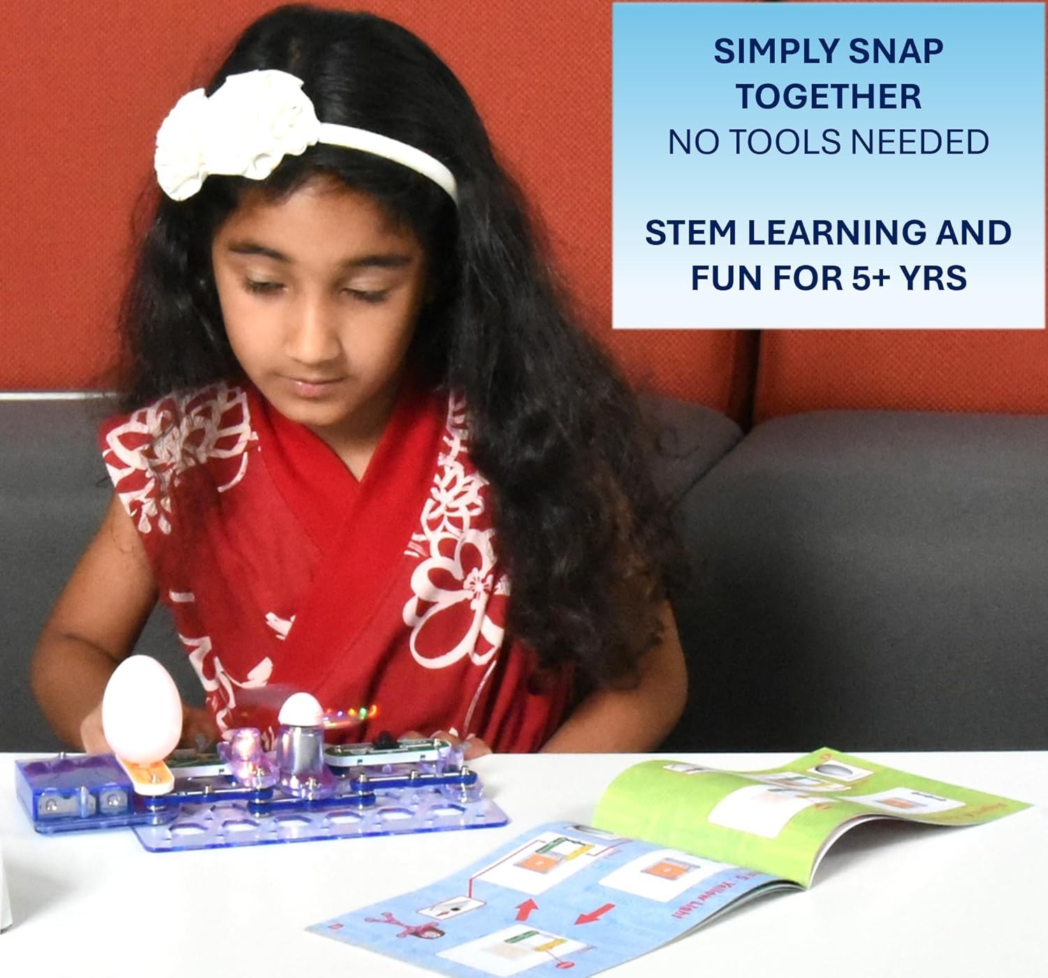 Beginner, Electronics Exploration Kit, Stem Kit for Ages 5-9 SCB-20