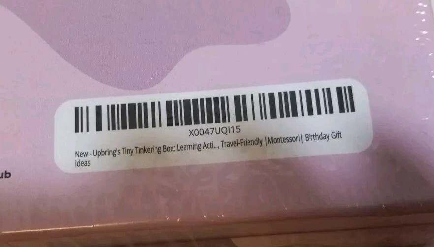 Upbring Tiny Tinkering Box For 3-6 years 60 Learning Puzzles New