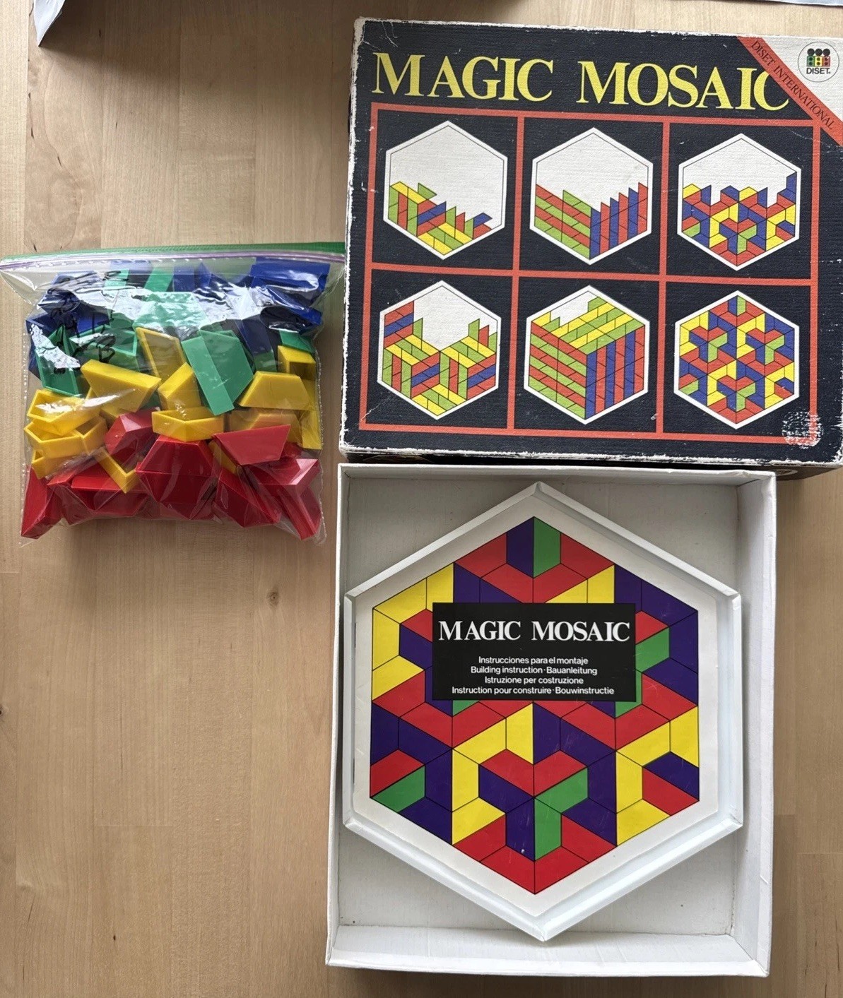 Magic Mosaic – Educational Puzzle Tile Game 1989