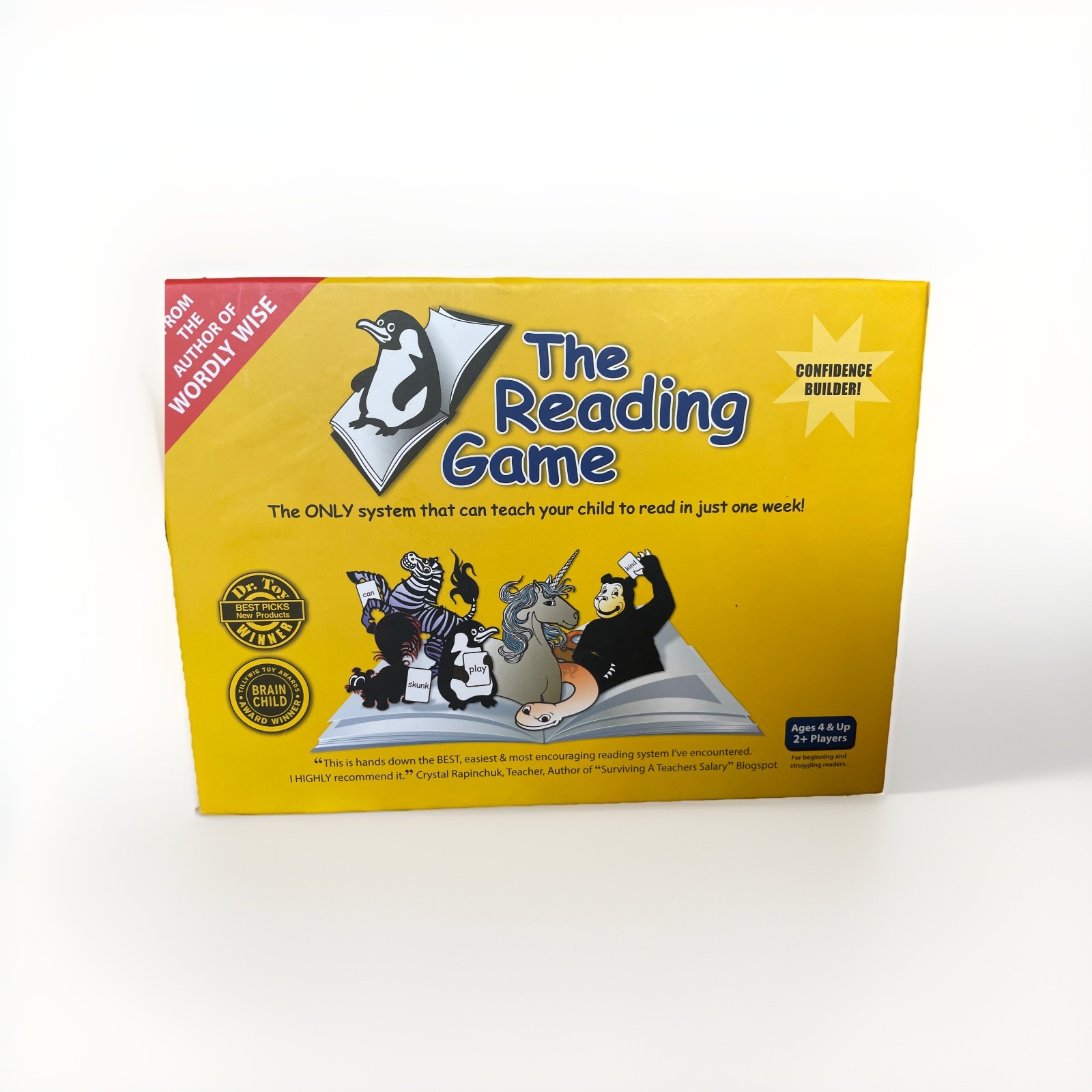 The Reading Game From Worldly Wise Author Homeschool Education Learn To Read