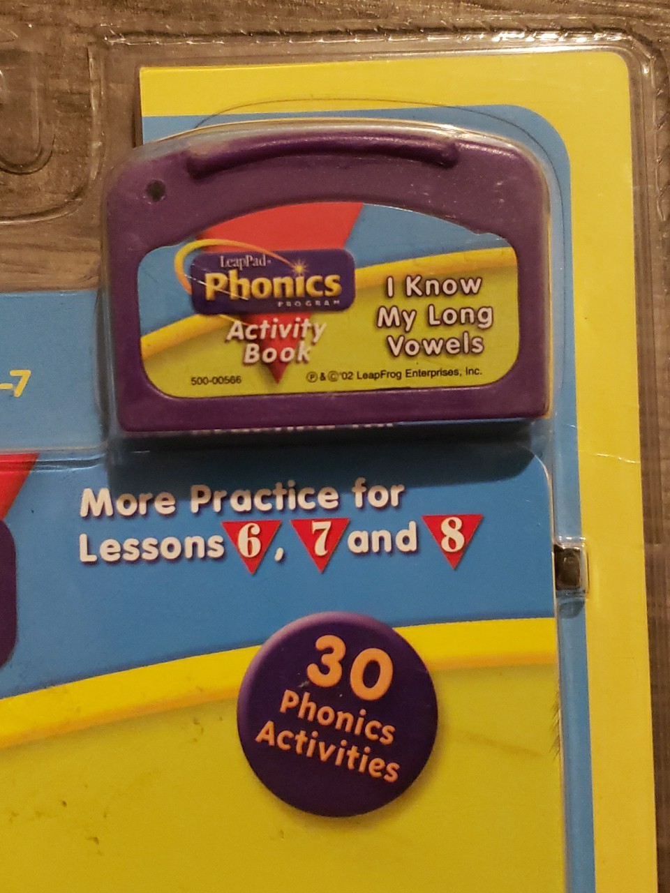 Grade 2 LeapFrog LeapPad I Know My Long Vowels Activity Book Cartridge New