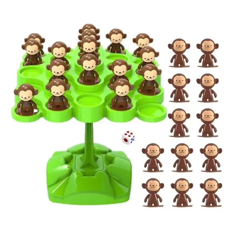 Creative Balancing Tree Toy Digital Monkey Balance Scale Educational Number 1SET