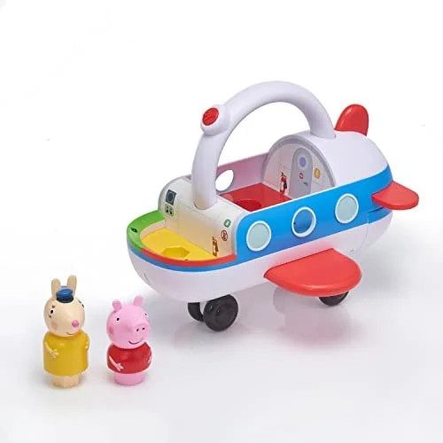 WOW! STUFF Peppa Pig Toys Clever Plane Pre-School Learning Interactive Toy