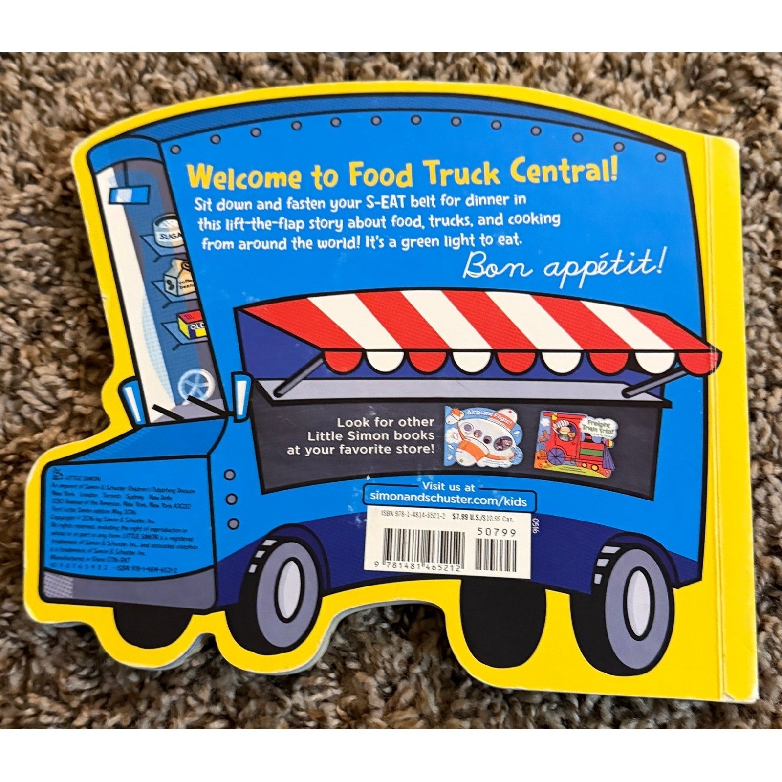 Duopress Food Trucks Lift-A-Flap & My Foodie ABC