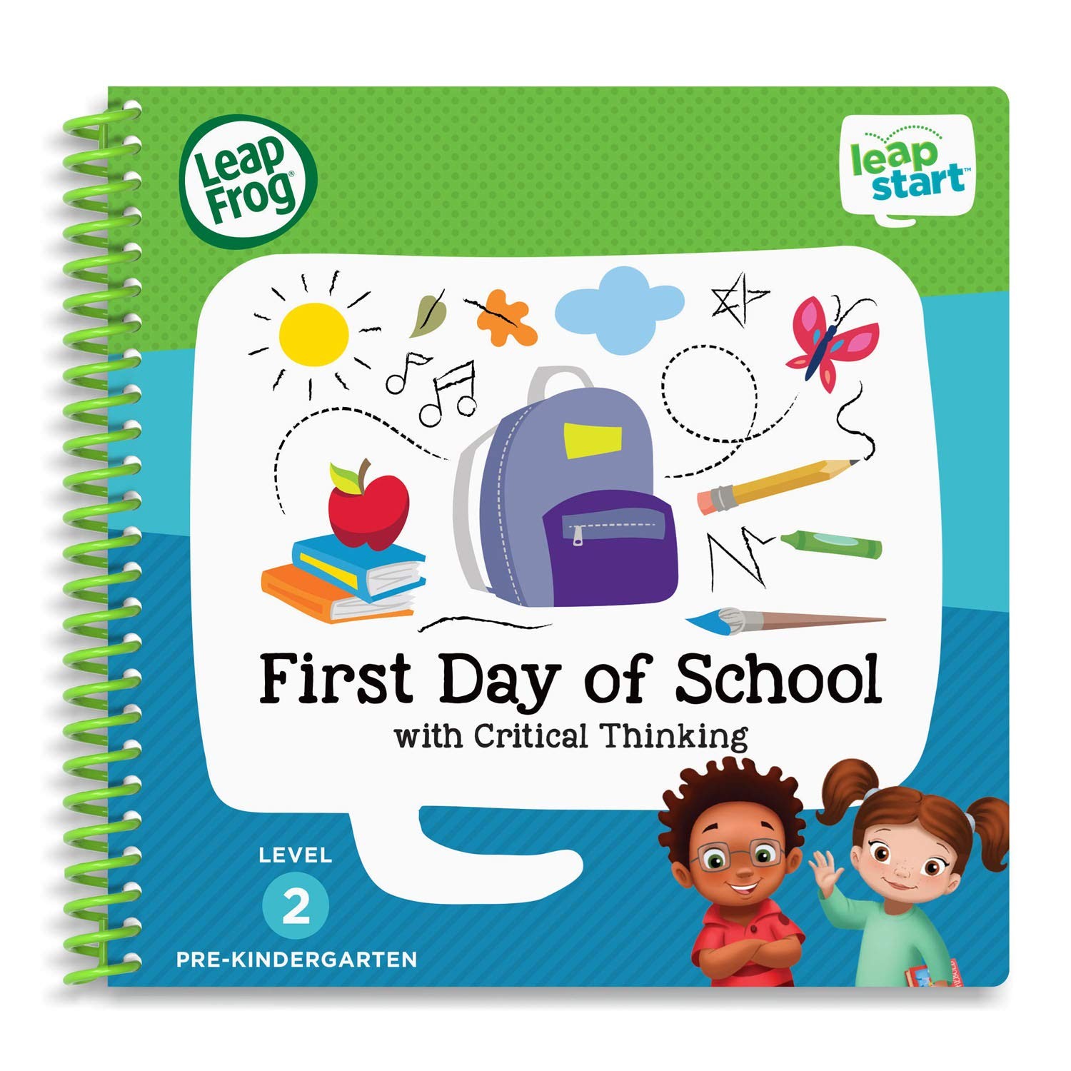 Leapfrog Level 2 First Day Of School Interactive Activity Book For Kids