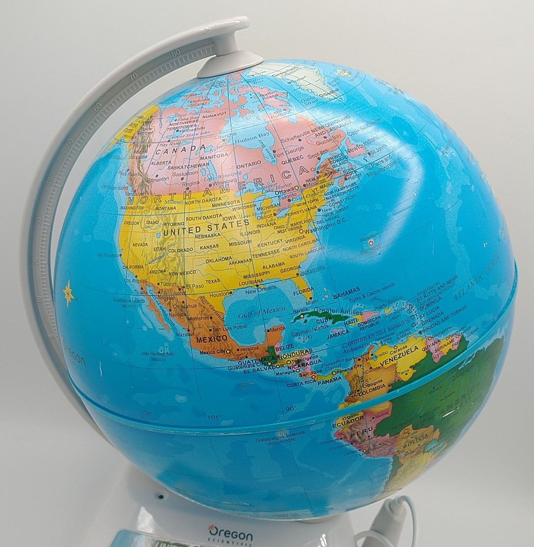 Oregon Scientific Smart Globe Educational Homeschool SG268R