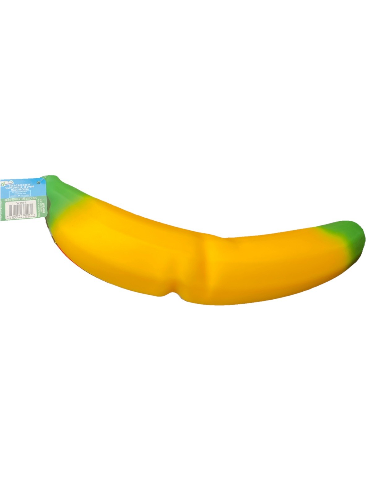 Toymendous Sunny Days Squishy Giant Viral 14” Banana Stress Relief Sensory Toy