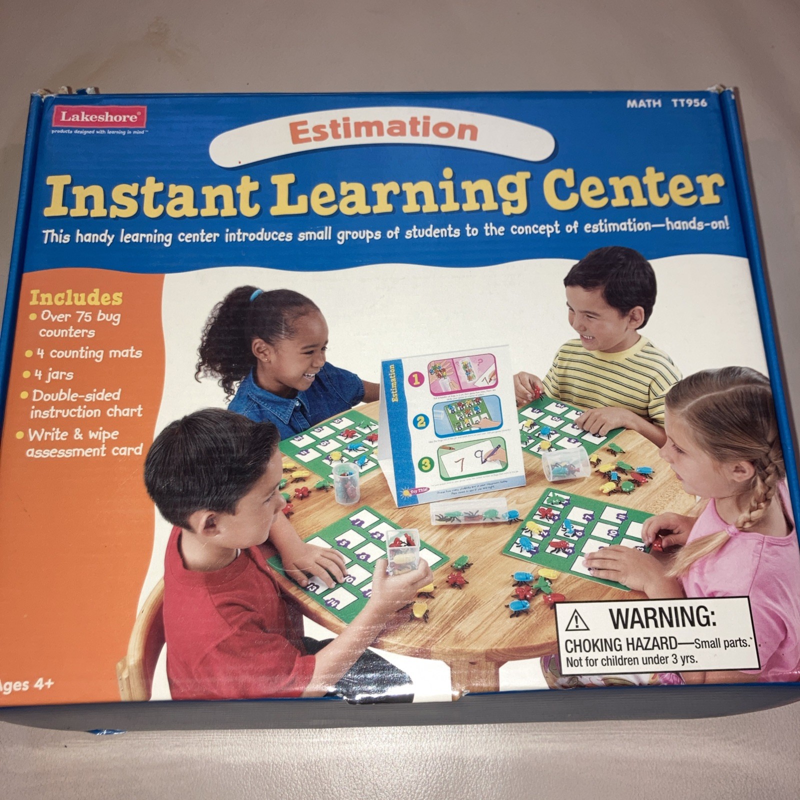 Lakeshore Instant Learning Center Estimation Game Set for 4 kids – Ages 4 and Up