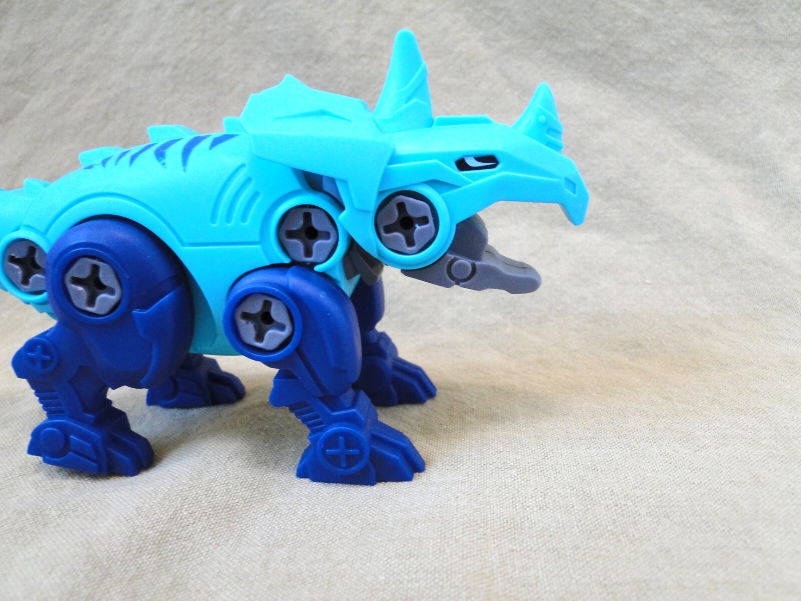 Screw Dinosaur Triceratops Toy for Kids Disassembly Educational Toy