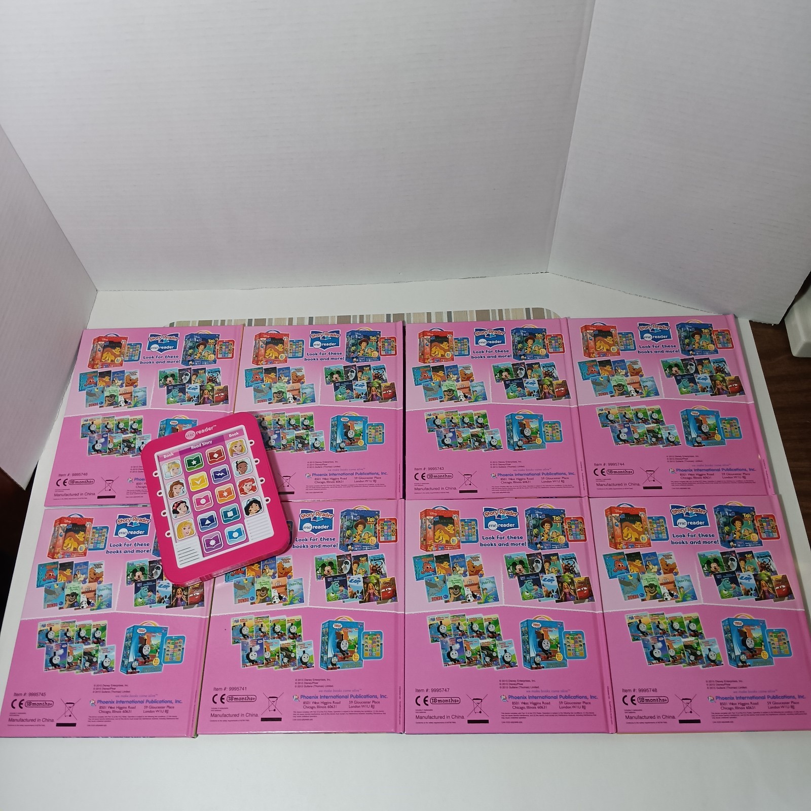 Disney Princess Me Reader Electronic Reader and 8-Book Library Set – Works!