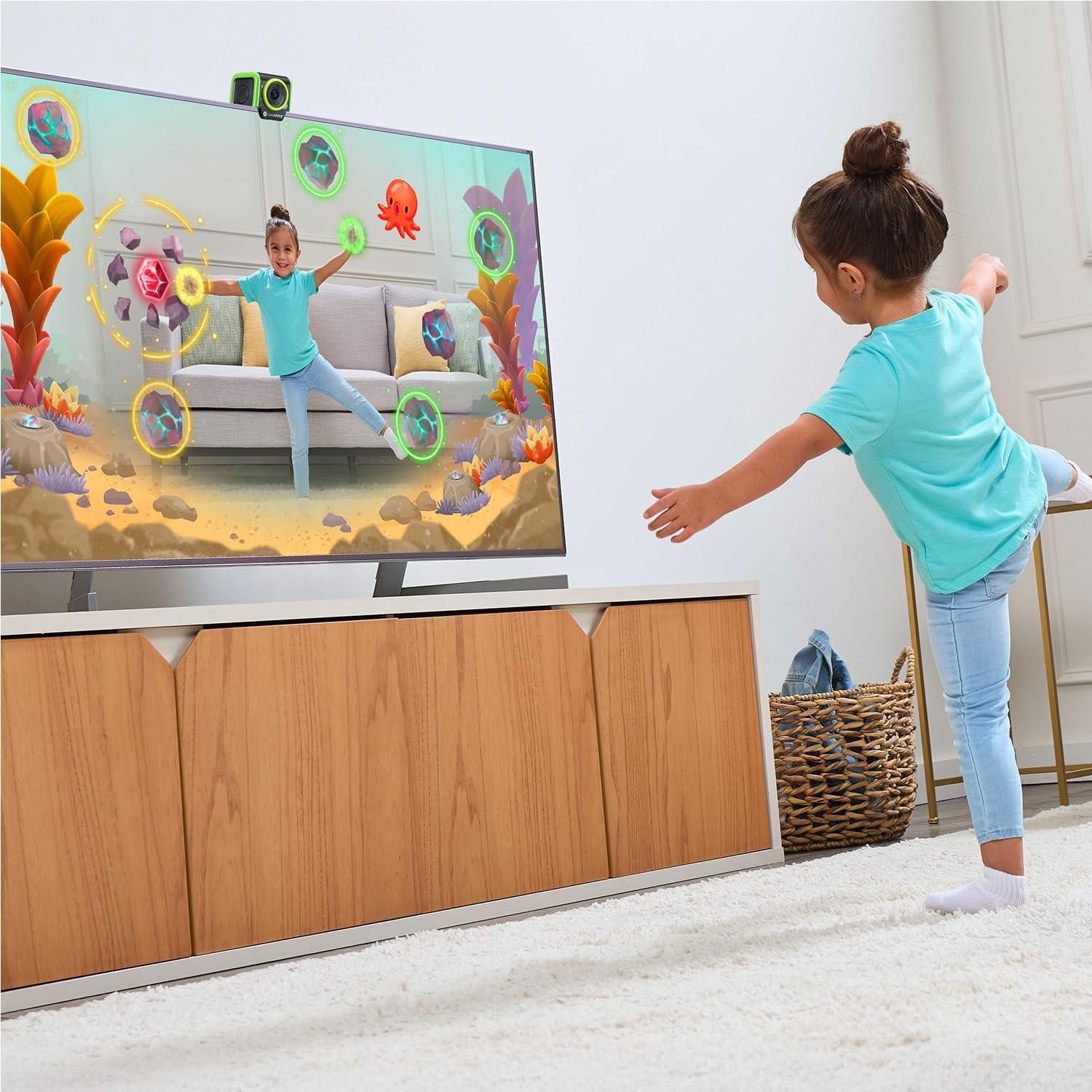 LeapFrog LeapMove Active Motion Learning Game (4-7 Years Old) – HDMI/USB New