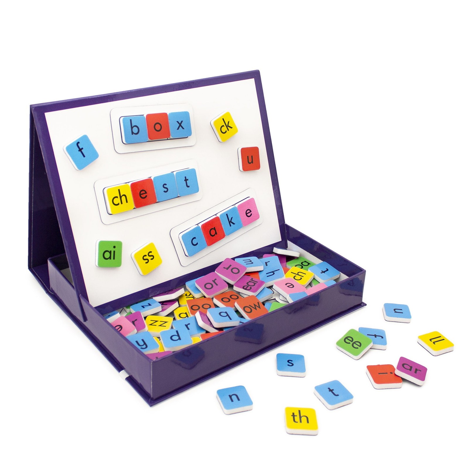 Junior Learning 654 Rainbow Phonics Tiles, Ages 5 To 7