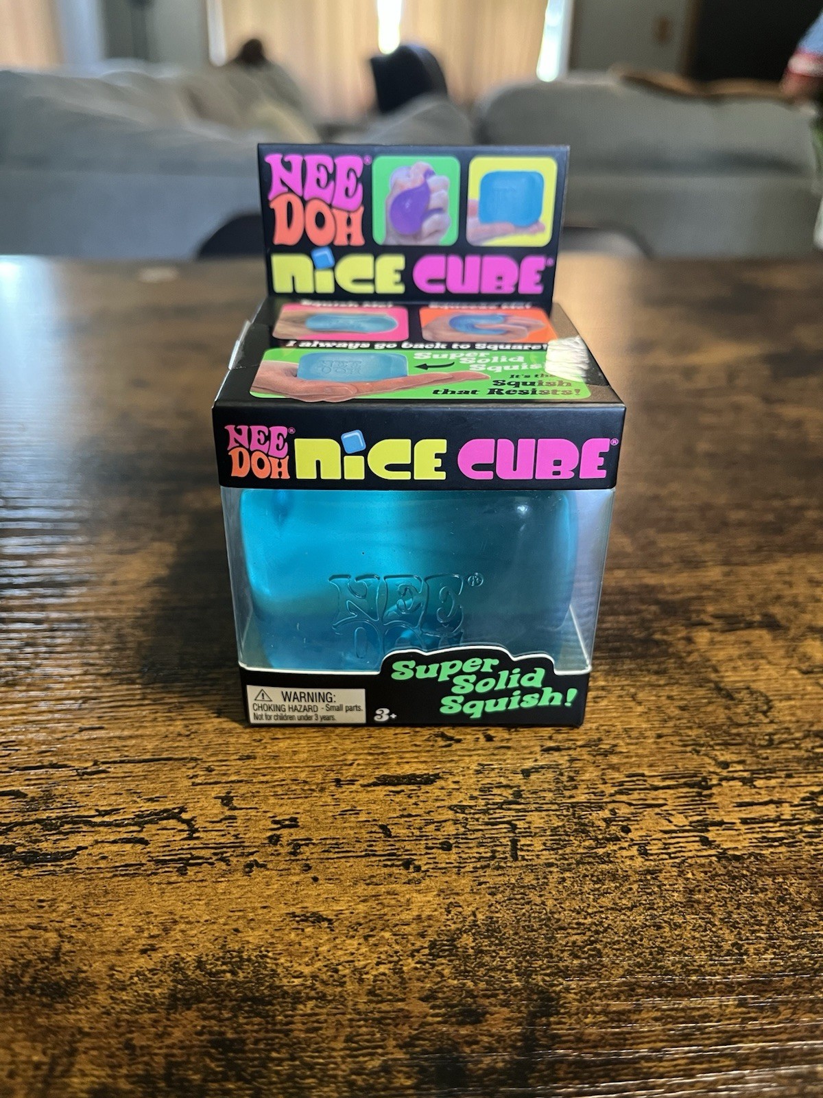 Nee Doh Nice Cube & Sploot Splat Blue Purple Pink Squeeze Toys Ages 3+