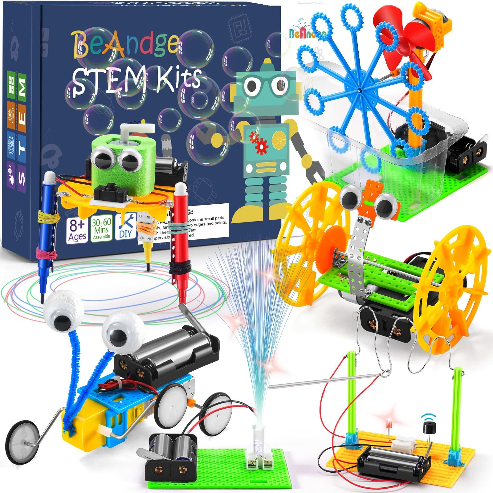 STEM Kits for Age 6-8 8-10 – Boy Gifts for 6 7 8 Year Old Boys Gift, STEM Toy…