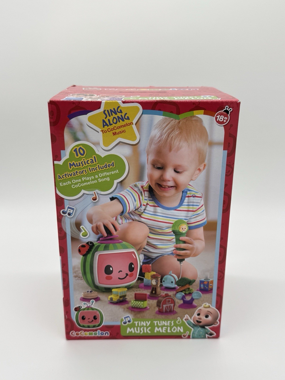 Cocomelon Toy Karaoke Machine For Kids.
