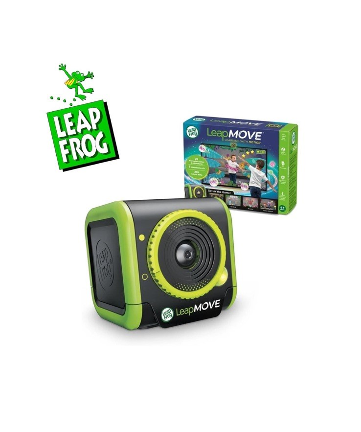 NEW LeapFrog LeapMove Gaming Console Motion-Based Learning 25 Preload Games