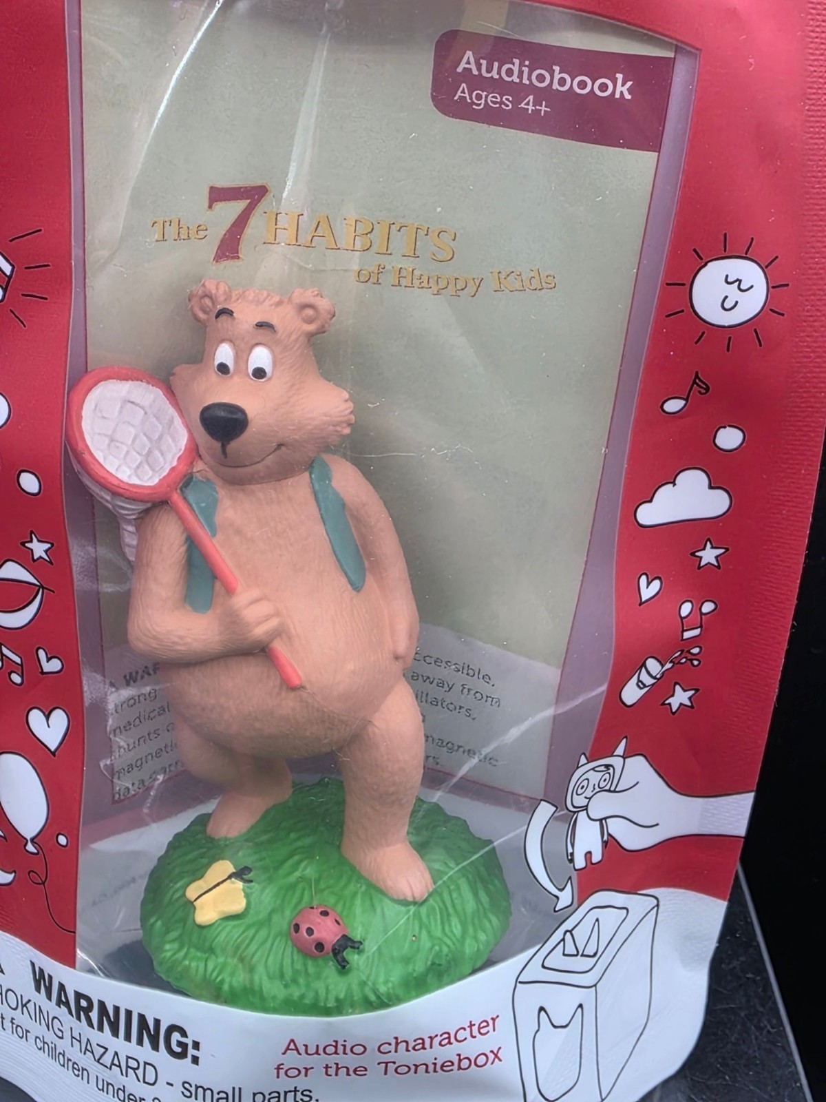 Tonies Audiobook “The 7 Habits Of Happy Kids” Ages 4+ Audio Figure For Toniebox