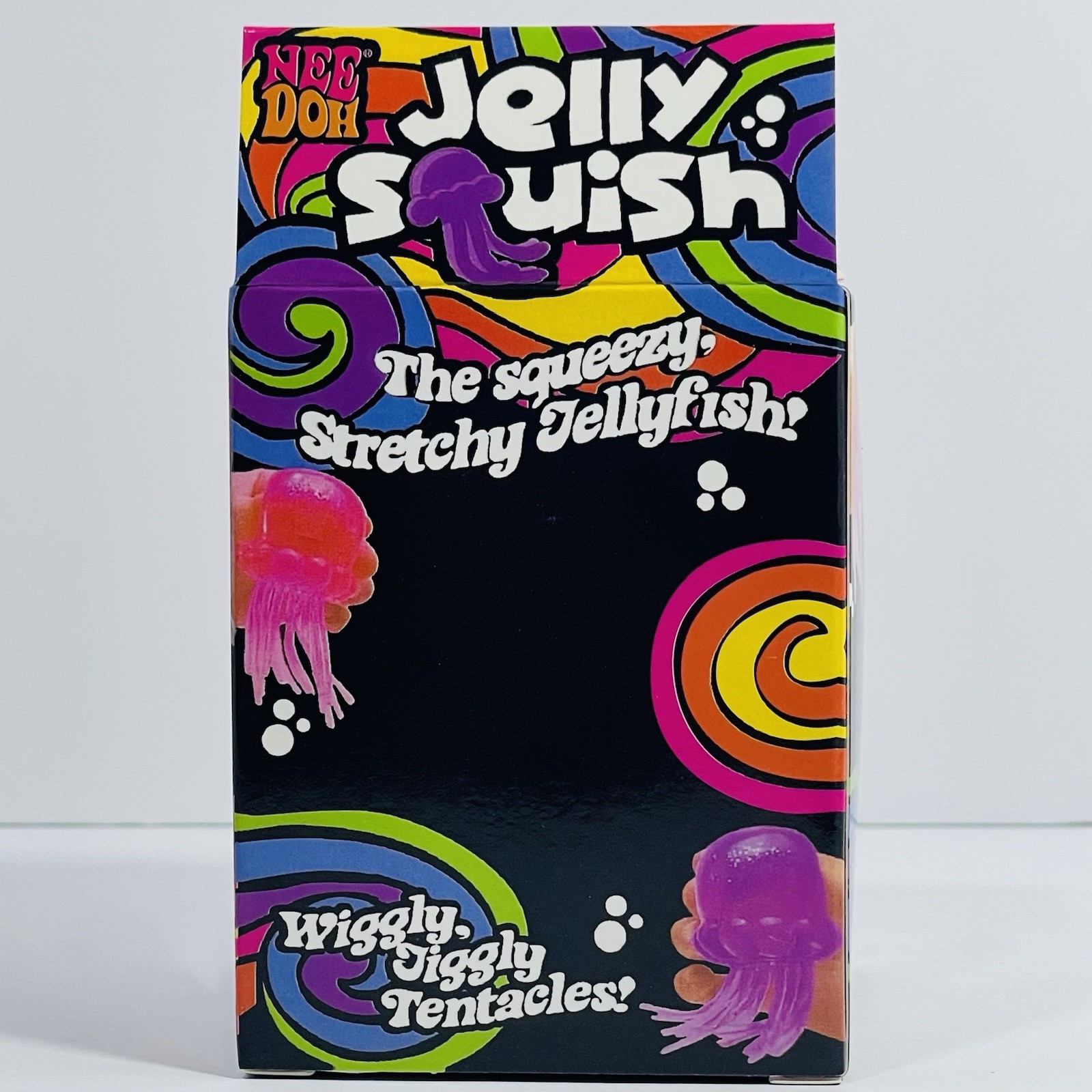 New In Box Nee Doh Jelly Squish Super Solid Squish Squeeze Toy, Purple, Ages 3+