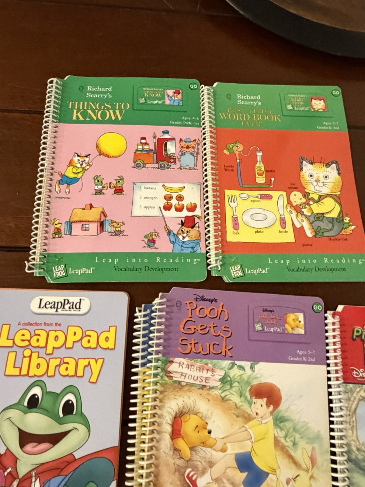 Lot of 14 Leap Frog Leap Pad Books ONLY – NO CARTRIDGES