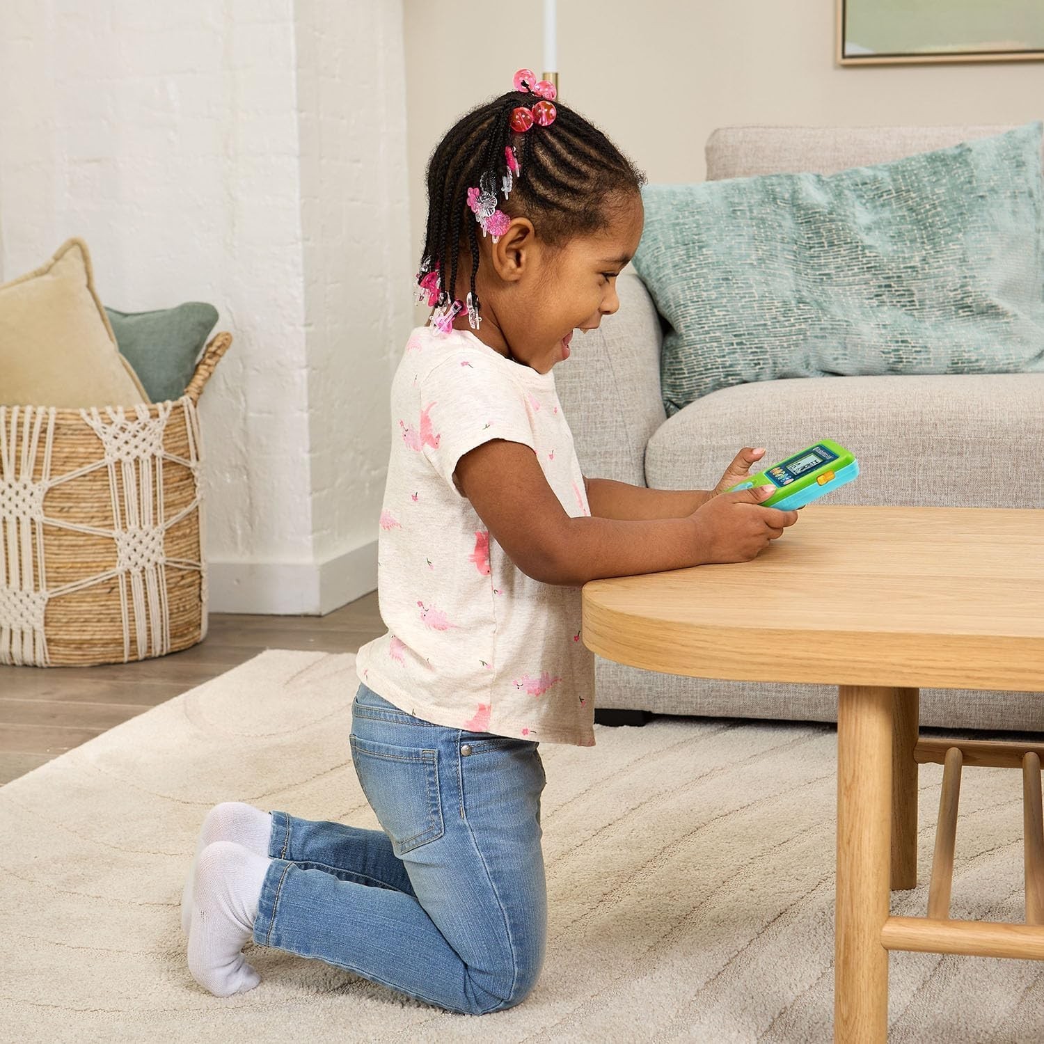 Preschool Game and Go Handheld Video Game Toy, Green