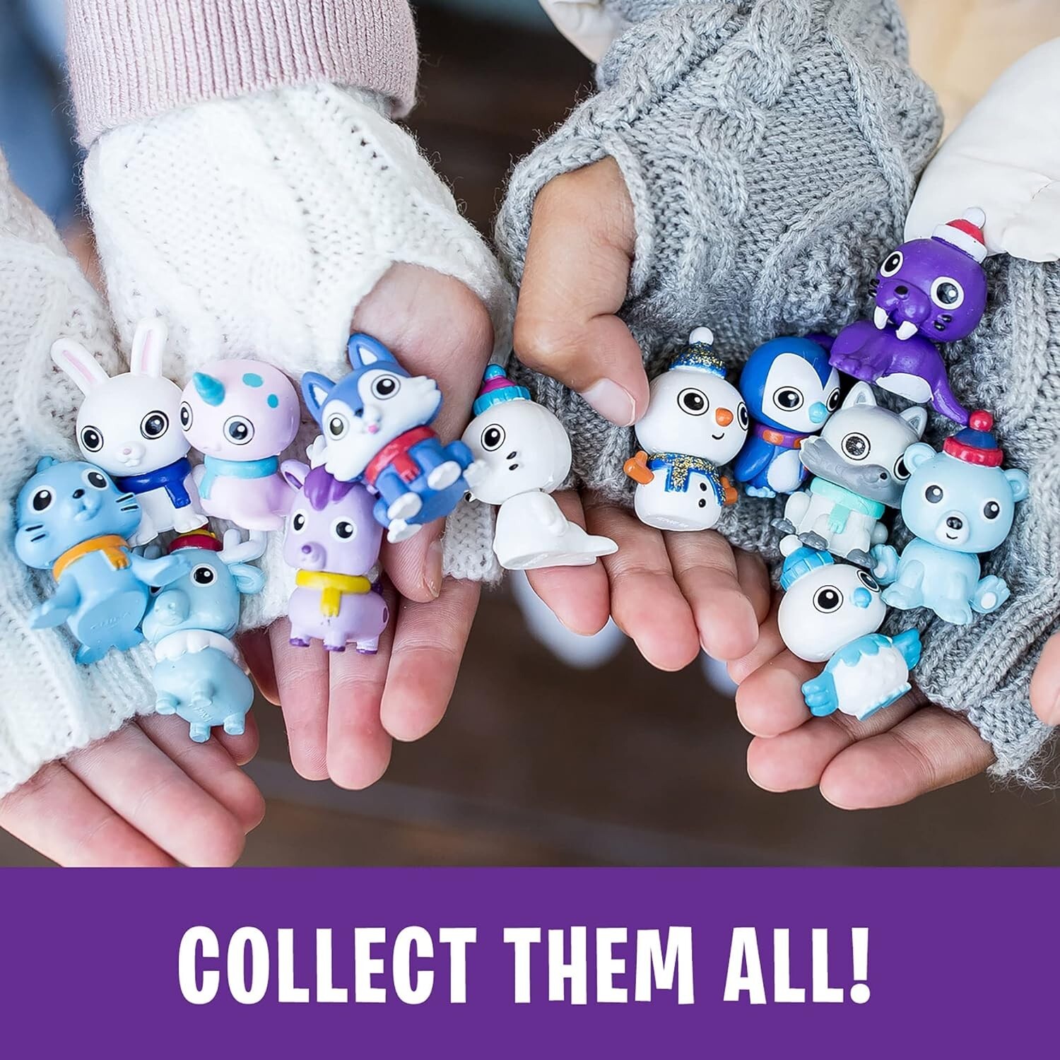 Playfoam Pals Snowy Friends, Party Pack of 12, Sensory, Shaping Fun, Ages 3+ New