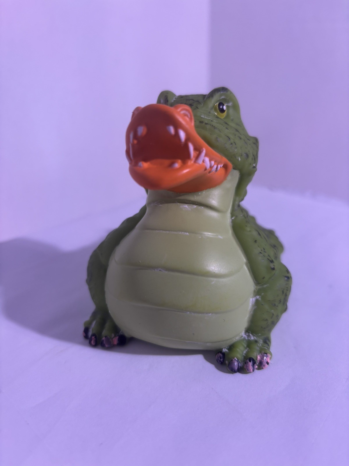 Wild Republic-Rubber Duck,-Crocodile, 4 inches.