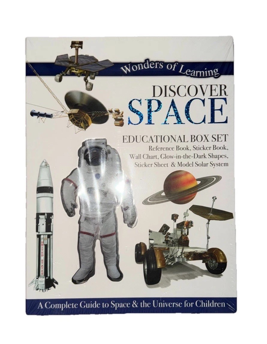 Wonders of Learning Discover Space Educational Kids Science Kit New In Box