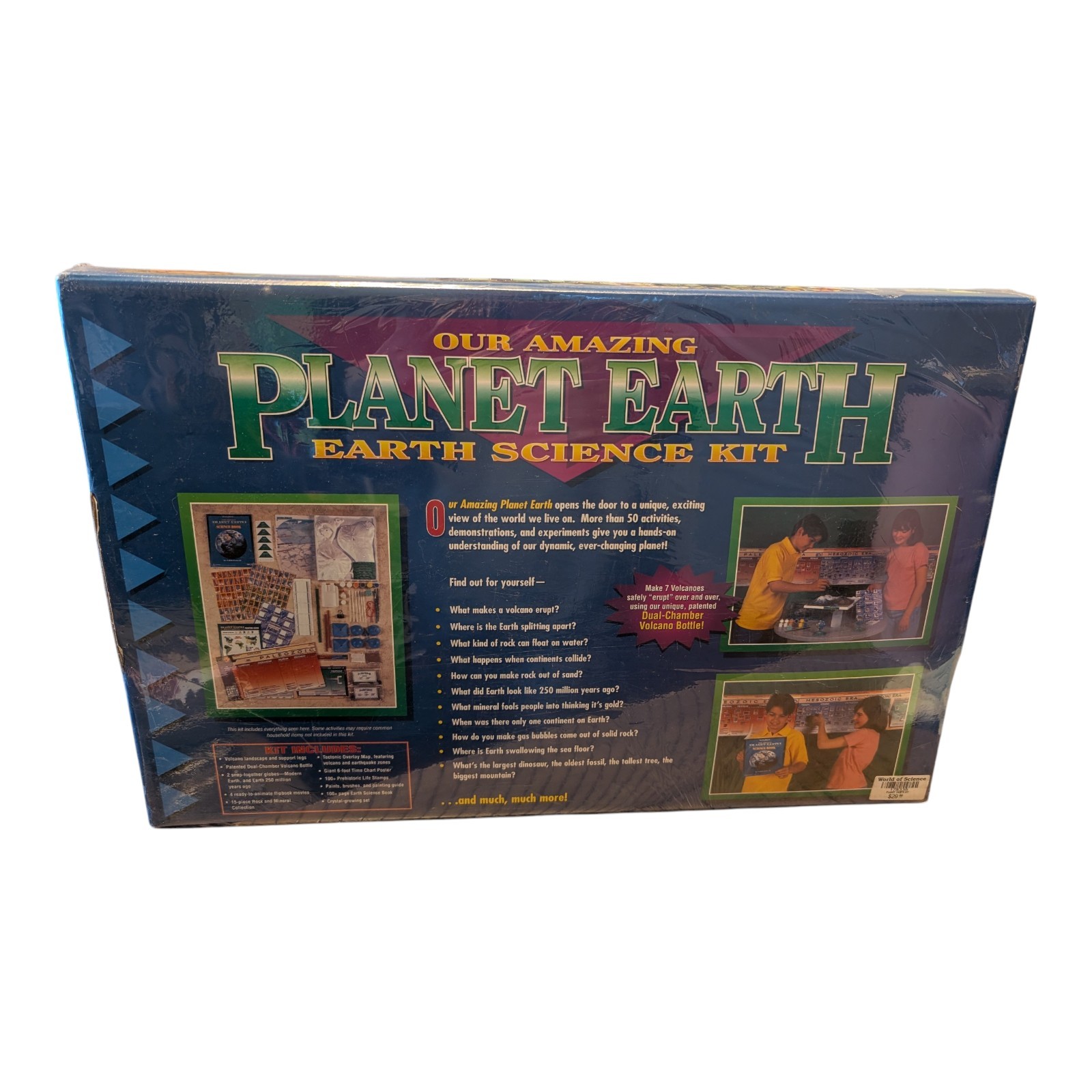 Vintage Our Amazing Planet Earth Science Kit Educational Design 50+ Projects NEW