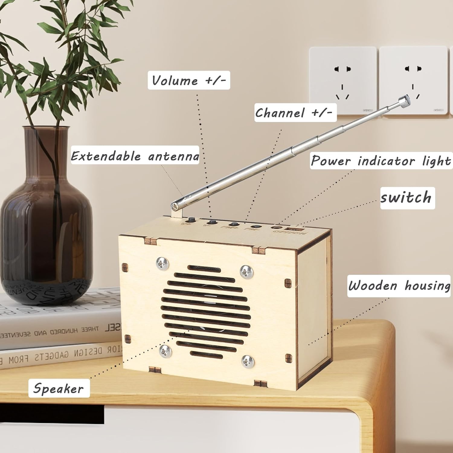 Compact Build-Your-Own FM Radio STEM Kit for Kids 8-16 – Creatively Hands-On