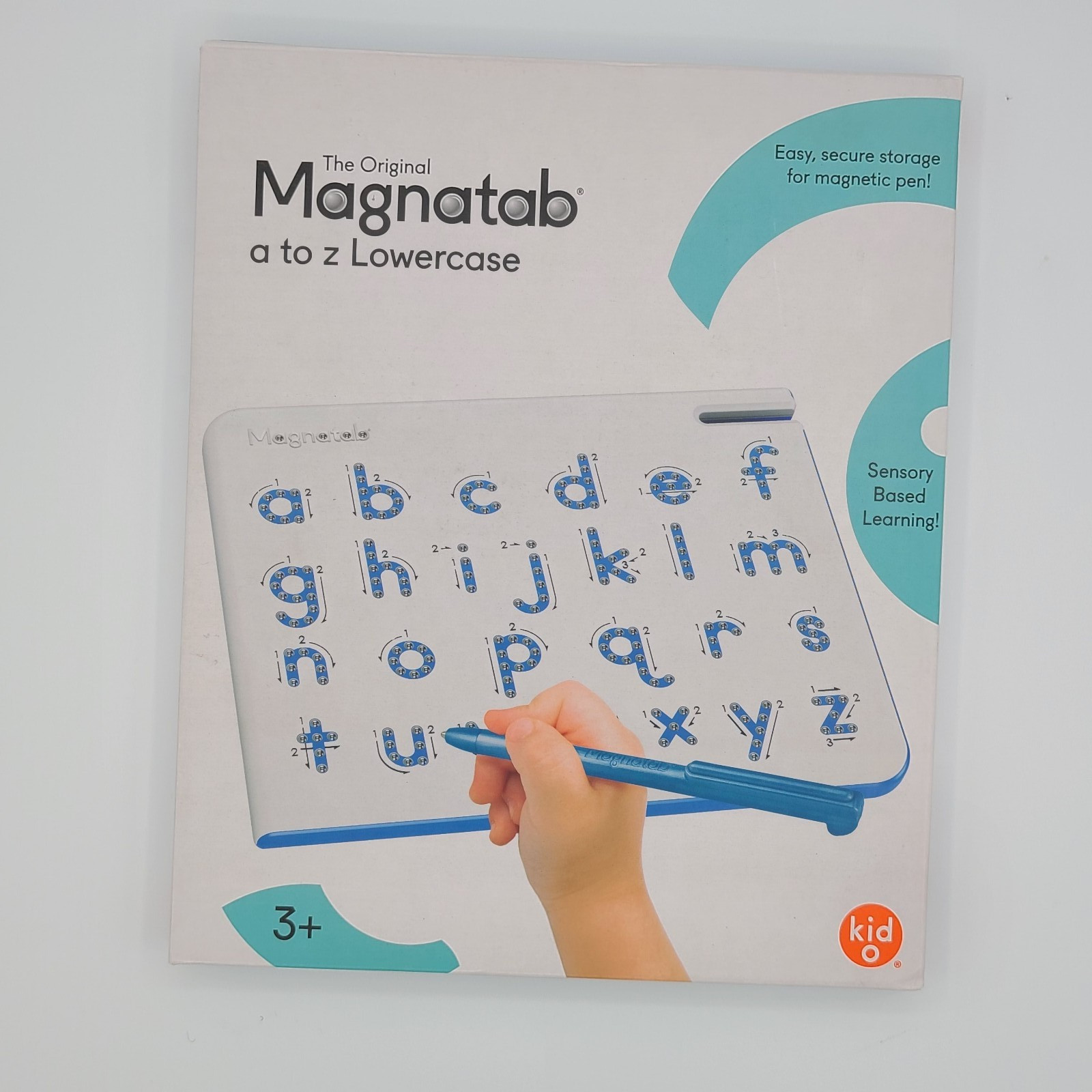 Kid O Original Magnatab A to Z Lowercase Alphabet Magnetic Tracing Toy NEW