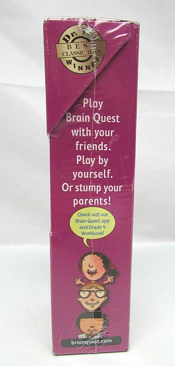 Brain Quest 4th Grade Q&A Cards 1500 Questions Answers to Challenge the Mind NEW