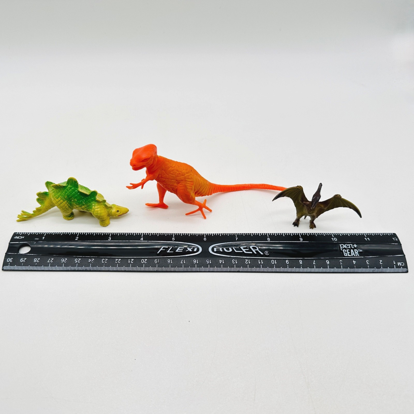 Lot of 23 Dinosaurs Dinos Plastic Rubber Small Toy PVC Nature Science China