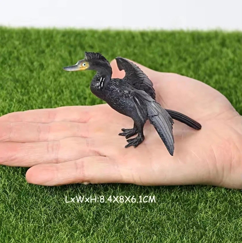 Anhinga Bird Wild Animal Figure Toy PVC Doll Small Figurine Birthday Gifts
