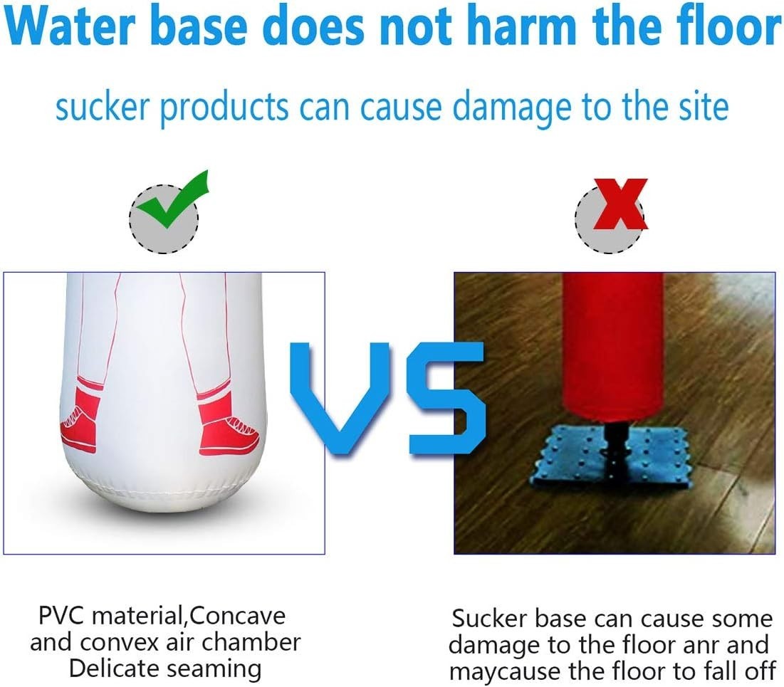 Durable PVC Inflatable Tumbler – Training Equipment for Soccer & Boxing Skills