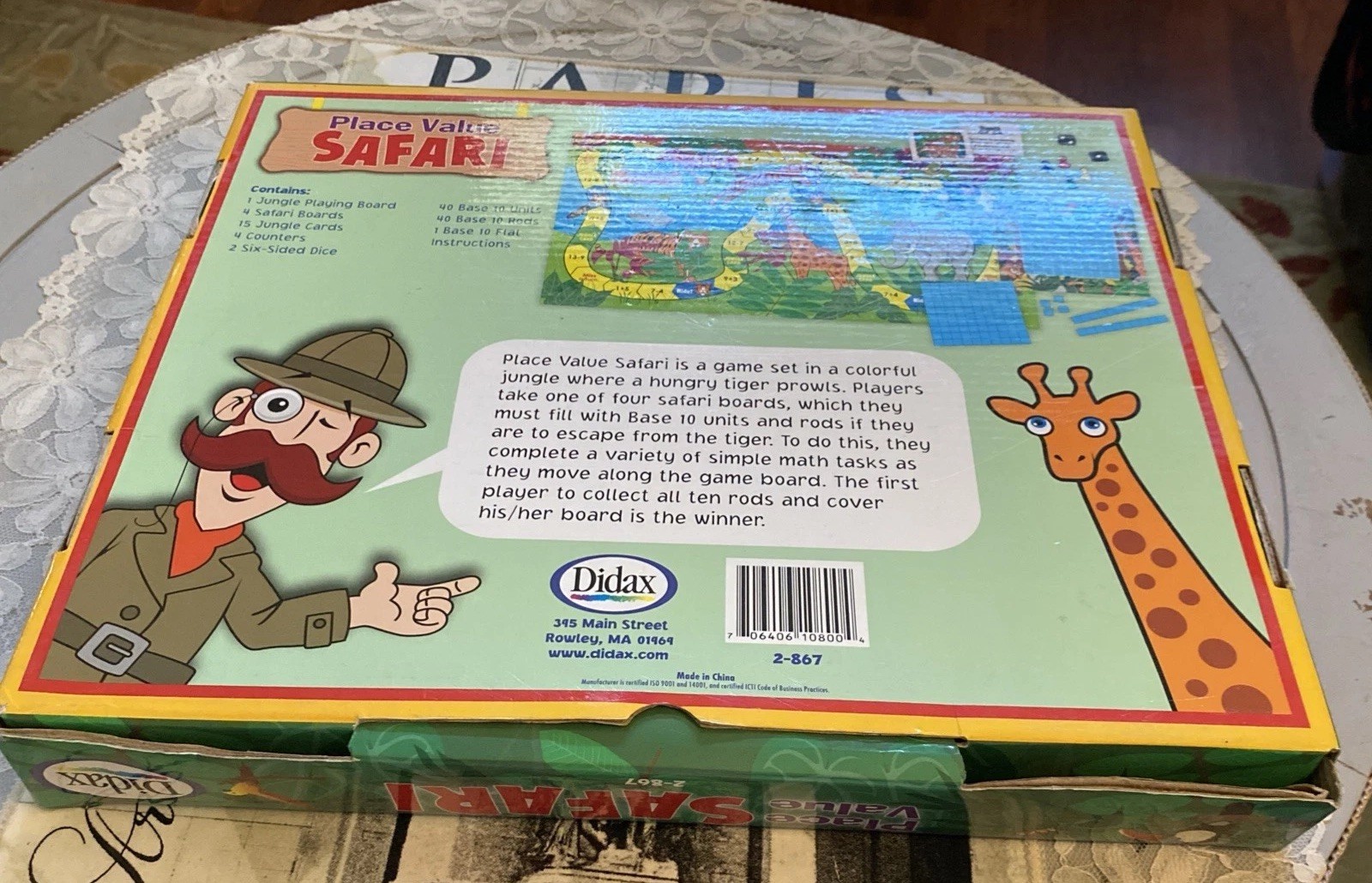 Didax Place Value Safari – Discovering Ones, Tens, Hundreds. Ages 8 And Up.