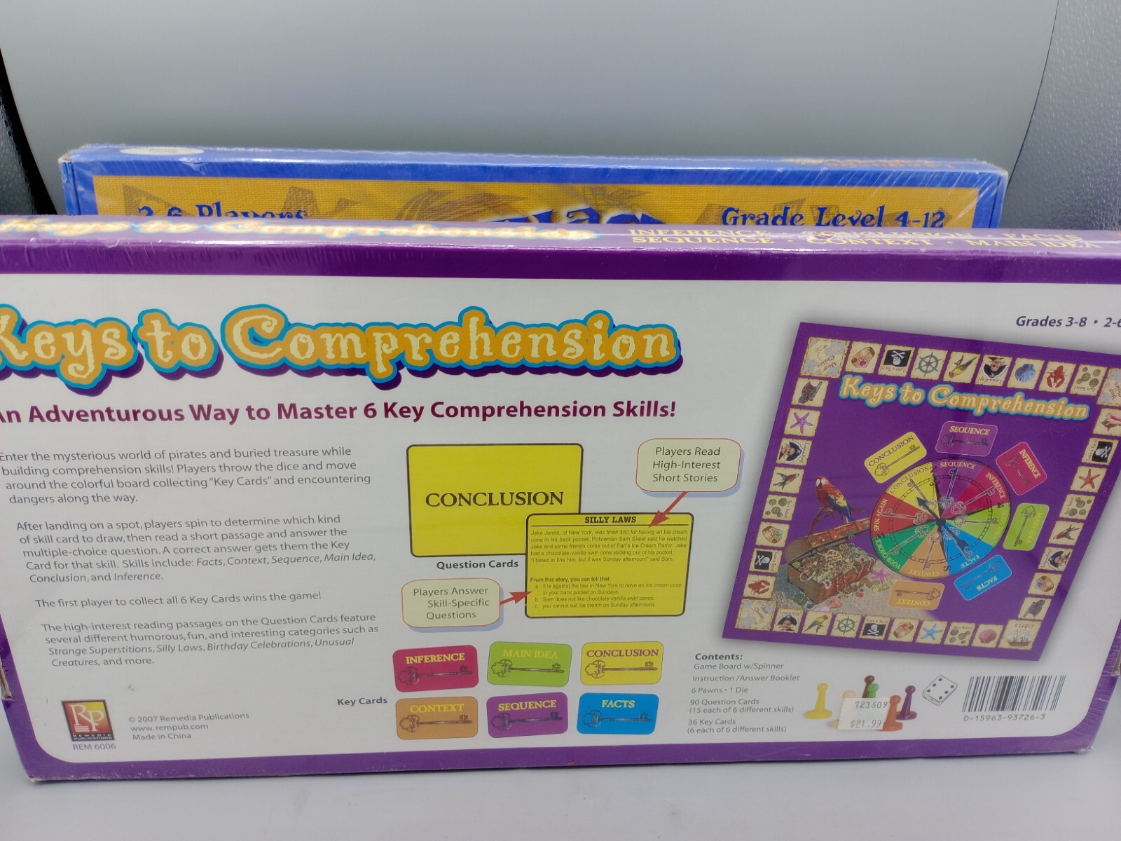 LANGUAGE DETECTIVE: 2-6 PLAYERS: GRADE LEVEL 4-12 & KEYS TO COMPREHENSION Game