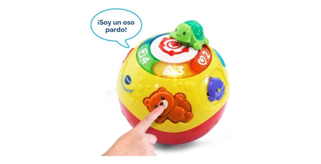VTech Wiggle & Crawl Ball Electronic Interactive Learning Toy Numbers