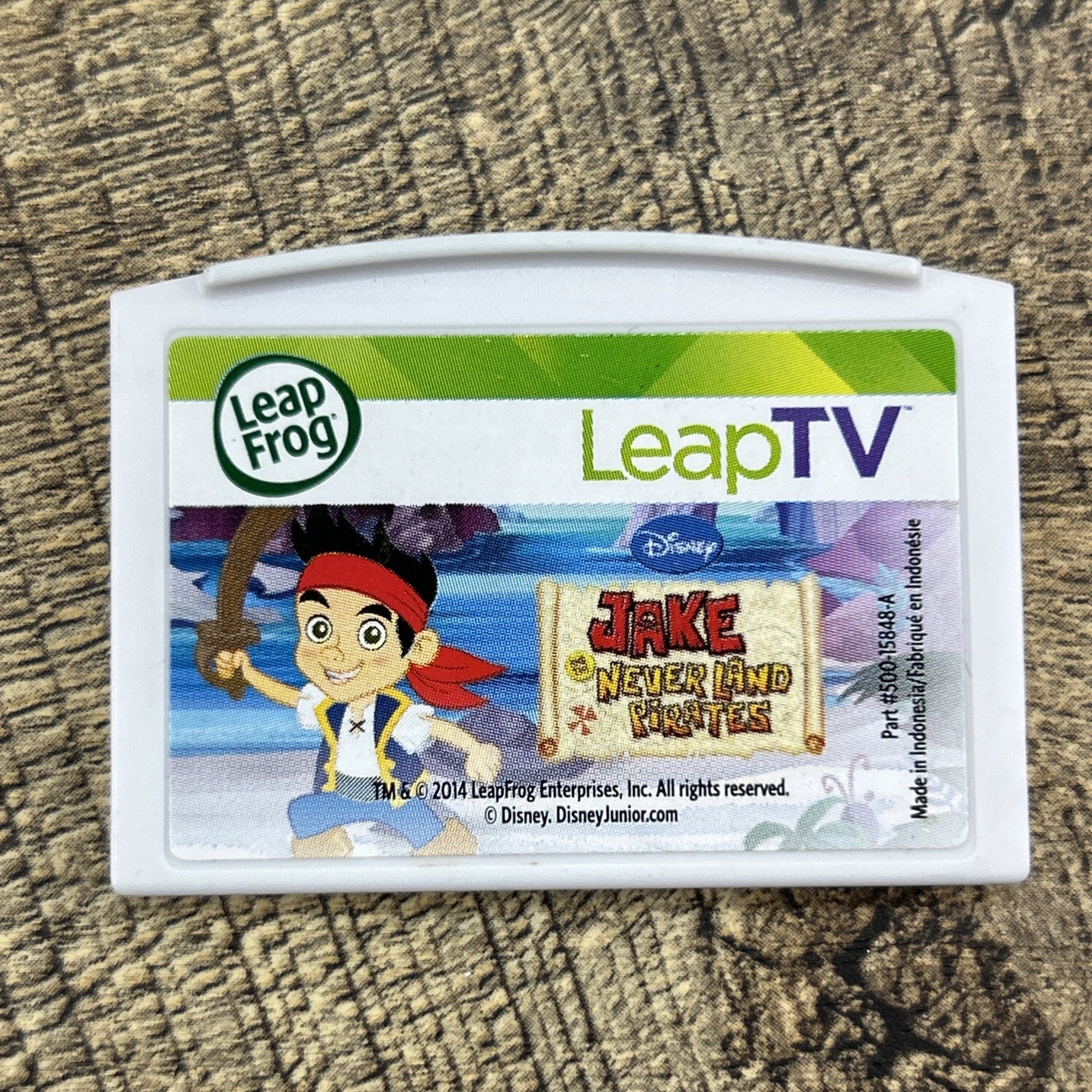 LeapFrog Leap TV Jake and the Never Land Pirates Education Video Game