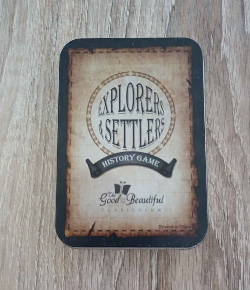The Good and the Beautiful Explorers & Settlers History Game
