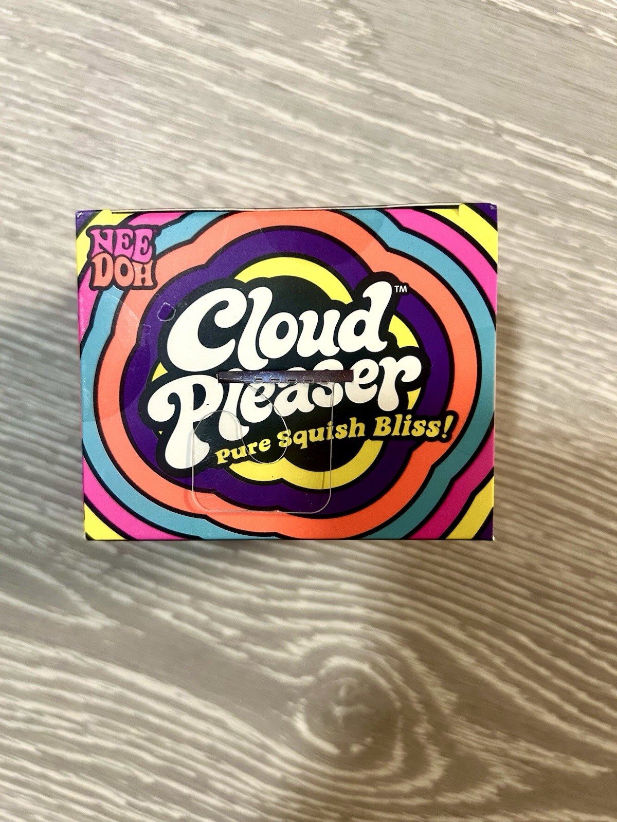 Schylling Nee Doh Cloud Pleaser Soft Doh Squish Squeeze Toy Purple| Brand New