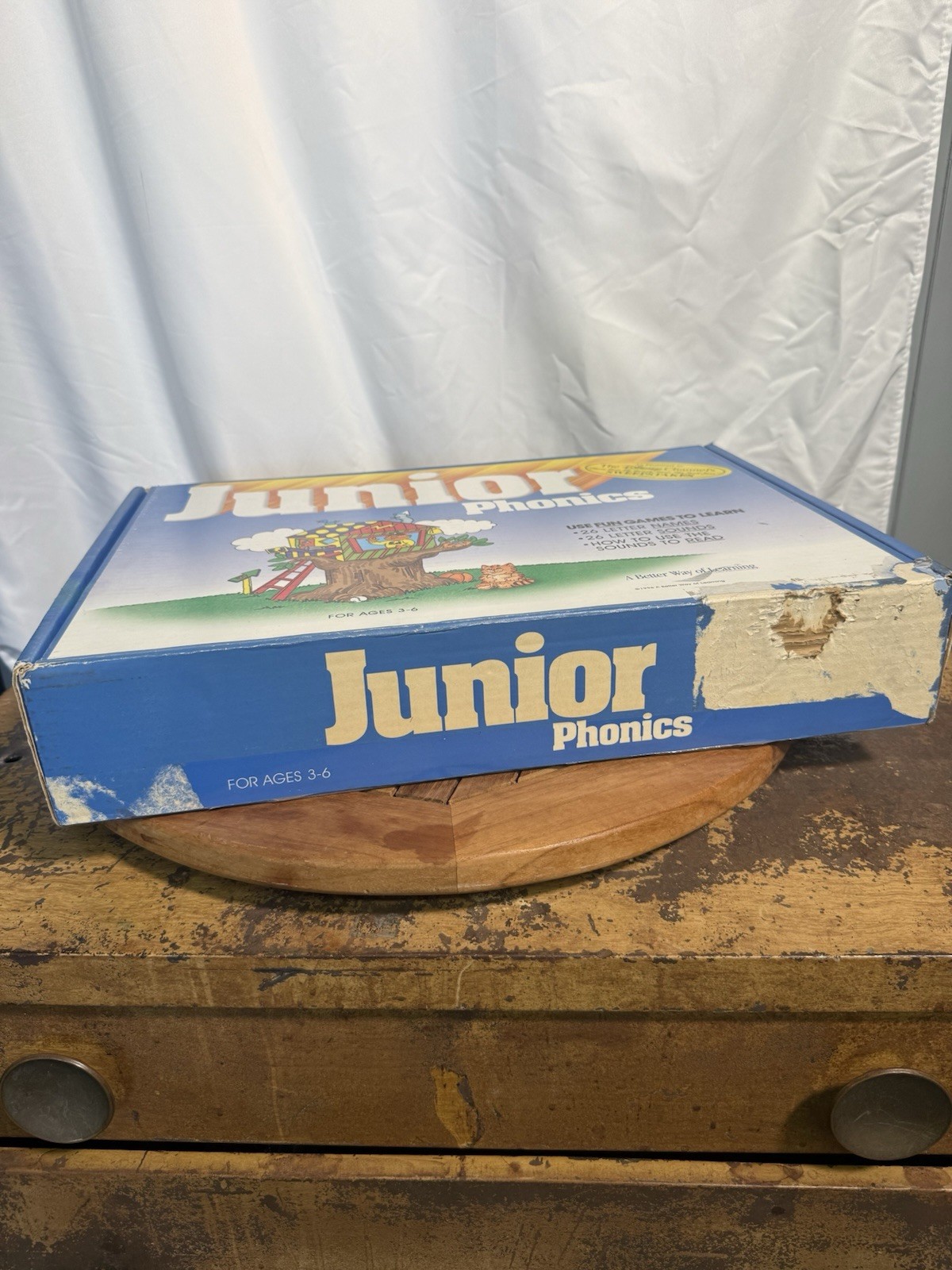 Junior Phonics Education Game A Better Way of Learning Letters, Sounds, Reading