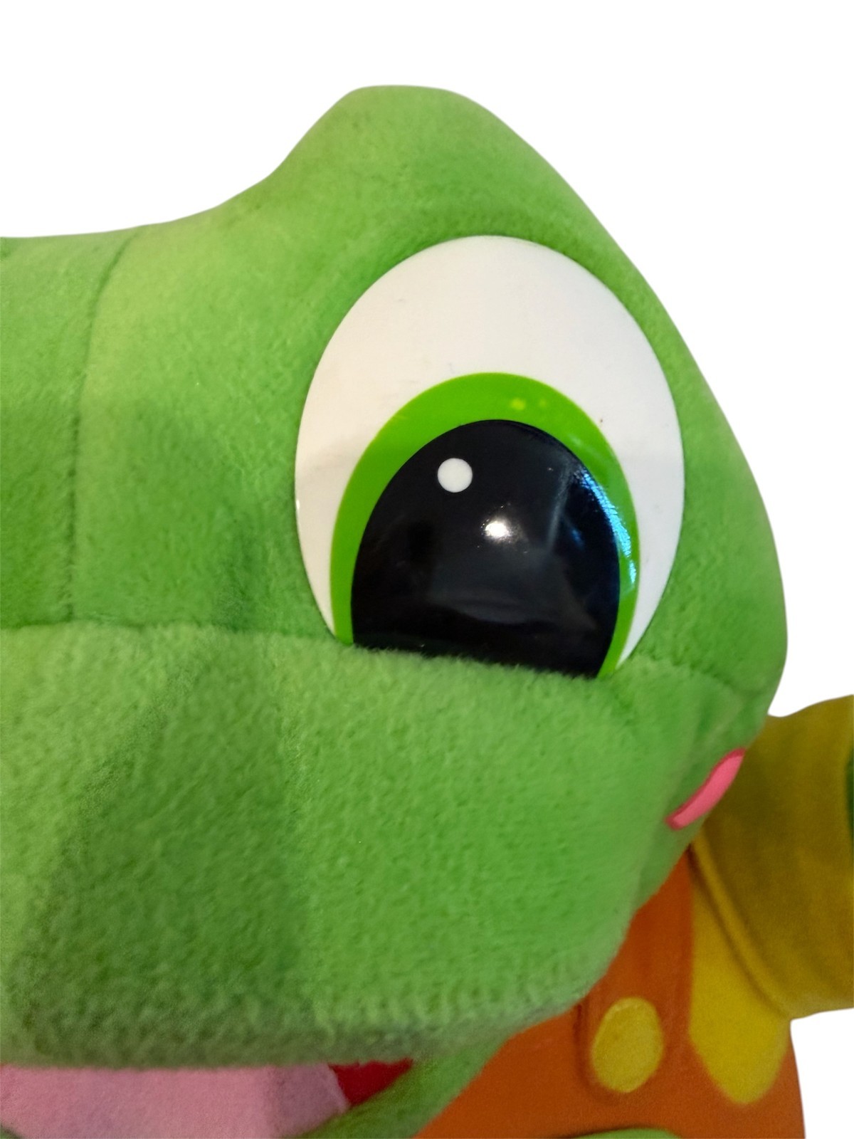 Vintage LeapFrog Hug & Learn Baby Tad Interactive Plush 2001 Tested Works Sings